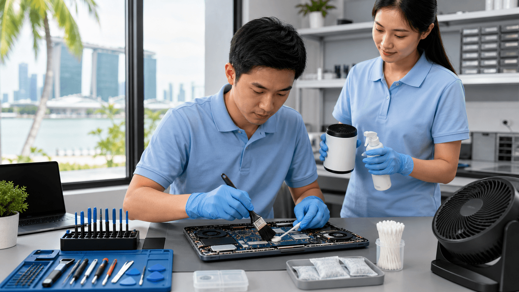 Salt-Air and Humidity Corrosion Prevention for Laptops in Singapore